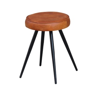 Pat Möbel, Hocker Vintage ANOUK, Hocker Leder Vintage ANOUK