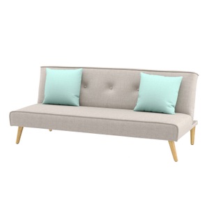 Joyce Sofas, Schlafsofa LEA beige