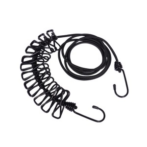 R - Camping, Wäscheleine mit Klammern 182 cm, Wäscheleine mit Klammern 182 cm