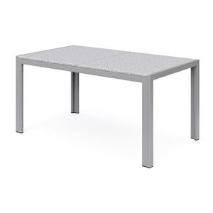 Wonderful Granit, Granittisch 140 x 80 x 67 cm grau