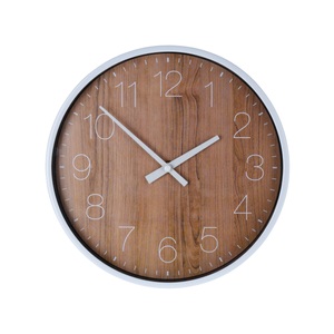 Koop, Wanduhr Holzoptik 25 cm, Wanduhr Holzoptik 25 cm