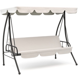 Nicole, Gartenmöbel Hollywoodschaukel beige, Gartenmöbel Hollywoodschaukel beige