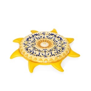 BEST WAY, BEST WAY Luftmatratze SUNNY SICILY ICLAND, Luftmatratze Sunny Sicily 207 cm