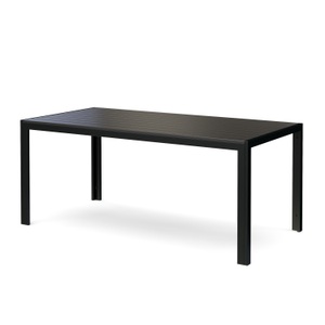 Chen Poly, Tisch Polywood 180 x 90 cm schwarz