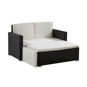 R - Ipro, Gartenmöbel Set MONTEREY braun / weiss, Gartenmöbel Set MONTEREY braun/beige