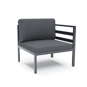 Mark Sunl, Eckteil Lounge SAMBIA anthrazit, Eckteil Lounge SAMBIA anthrazit
