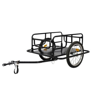 V - Zubehör, Veloanhänger Transportanhänger schwarz, Veloanhänger Transportanhänger schwarz