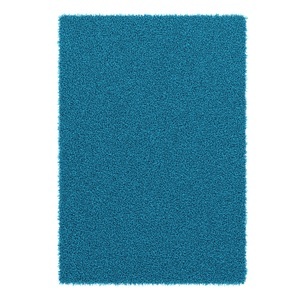 Ruby Diverses, Hochflor Teppich 80 x 150 cm türkis, Hochflor Teppich 80 x 150 cm türkis