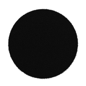 Ruby Diverses, Hochflor Teppich rund 120 cm anthrazit, Hochflor Teppich rund 120 cm anthrazit