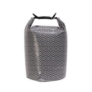 R - Dry Bags, Dry Bag Tasche wasserdicht schwarz/weiss 5L