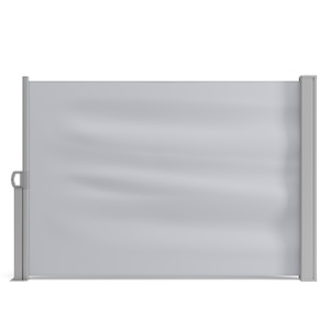 undefined, Seitenmarkise VIA 100 x 400 cm grau, Seitenmarkise VIA 100 x 400 cm grau