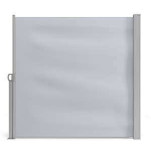 undefined, Seitenmarkise VIA 140 x 500 cm grau, Seitenmarkise VIA 140 x 500 cm grau