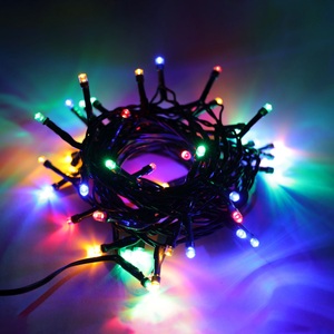 undefined, LED Lichterkette 5 m bunt mit Blinkfunktion
