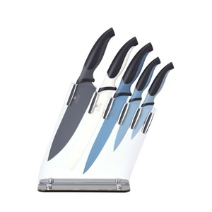undefined, Messerset 5-teilig mit Halterung, Messerset 5-teilig mit Halterung