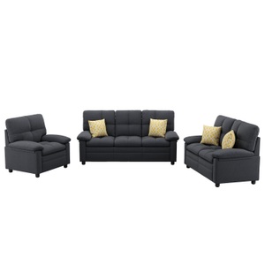Billy ML, Sofa Set TOM anthrazit, Sofa Set TOM anthrazit