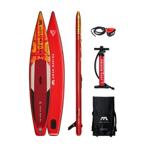 Aqua Marina, Aqua Marina - Aufblasbares SUP Race Racing iSup - Rot, Aqua Marina Stand Up Paddle RACE 380 cm