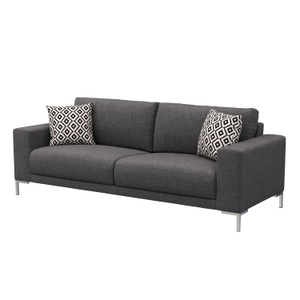 undefined, Sofa NOREEN 2-Sitzer anthrazit, Sofa NOREEN 2-Sitzer anthrazit