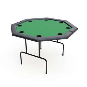 R - Poker, Pokertisch klappbar achteckig für 8 Spieler, Pokertisch klappbar achteckig für 8 Spieler