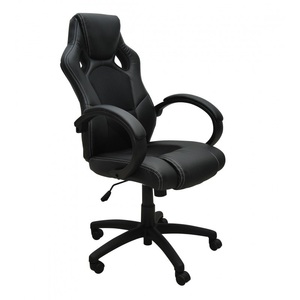 Ruby, Bürostuhl Sportsitz Chefsessel schwarz, Gaming Stuhl Bürostuhl BLIZZARD schwarz