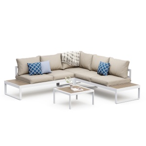 undefined, Lounge CAMILA beige/weiss/braun