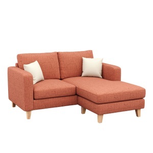 undefined, Ecksofa NOLAN rechts terracotta, Ecksofa NOLAN rechts terracotta