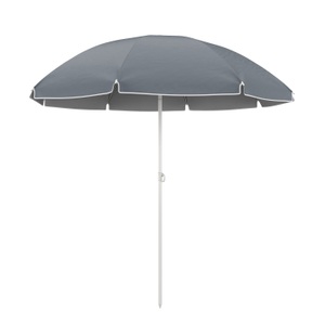 undefined, Sonnenschirm Strandschirm PAL 200 cm anthrazit, Sonnenschirm Strandschirm PAL 200 cm anthrazit