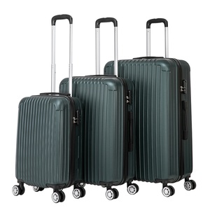 undefined, Reisekoffer Hartschalenkoffer LINN 3er Set smaragd, Reisekoffer Hartschalenkoffer LINN 3er Set smaragd