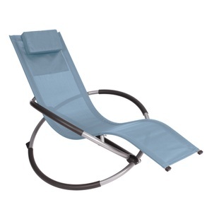undefined, Sonnenliege Schaukelstuhl SAMANA blau, Sonnenliege Schaukelstuhl SAMANA blau