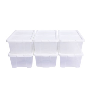 undefined, Aufbewahrungsbox 6er Set 37 x 22.5 x 14 cm, Aufbewahrungsbox 6er Set 37 x 22.5 x 14 cm