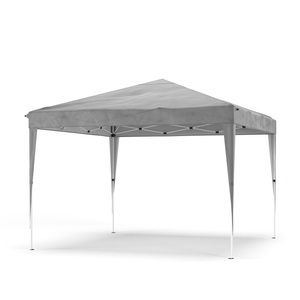 undefined, Pavillon Partyzelt faltbar 3 x 3 m grau
