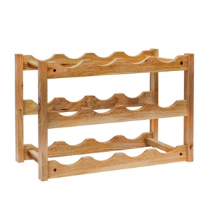 undefined, Weinregal Holz für 12 Flaschen, Weinregal Holz für 12 Flaschen