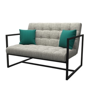 undefined, Sofa DEAN 2-Sitzer grau, Sofa DEAN 2-Sitzer grau