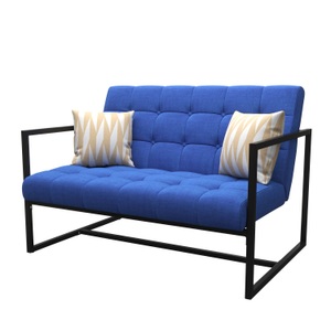 undefined, Sofa DEAN 2-Sitzer dunkelblau, Sofa DEAN 2-Sitzer dunkelblau