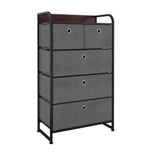 undefined, Kommode MIKA 58 x 99 cm anthrazit, Kommode MIKA 58 x 99 cm anthrazit