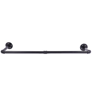 undefined, Kleiderstange Eisen 93 cm schwarz