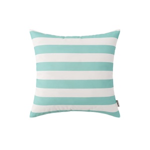 undefined, Outdoorkissen SURI türkis/weiss 45 x 45 cm, Outdoorkissen SURI türkis/weiss 45 x 45 cm