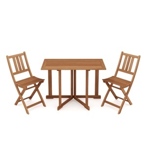 undefined, Balkonmöbel Set Holz CANNOBIO