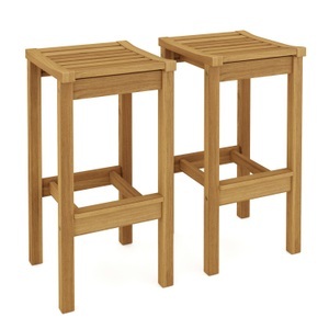 undefined, Barstuhl Holz ALHAMBRA 2er Set