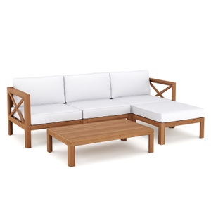 undefined, Lounge Holz TOLEDO nature/creme, Lounge Holz TOLEDO nature/creme
