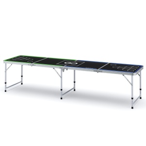 undefined, LED Beer-Pong Tisch mit Kühltasche 240 x 60 cm, LED Beer-Pong Tisch mit Kühltasche 240 x 60 cm