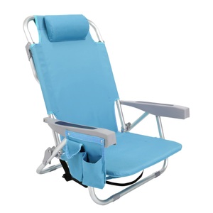 undefined, Strandstuhl klappbar hellblau, Strandstuhl klappbar hellblau