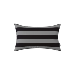 undefined, Outdoorkissen SILAS grau/schwarz 50 x 30 cm, Outdoorkissen SILAS grau/schwarz 50 x 30 cm