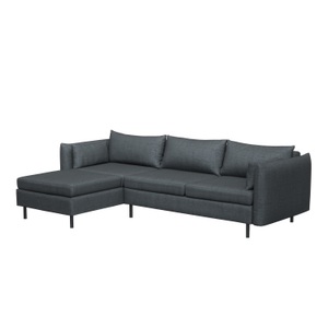 undefined, Ecksofa AIDEN links anthrazit