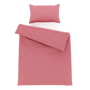 undefined, Bettwäsche Set 65 x 100 cm + 160 x 210 cm altrosa, Bettwäsche Set 65 x 100 cm + 160 x 210 cm altrosa