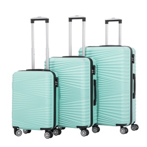 undefined, Reisekoffer Hartschalenkoffer NIA 3er Set mint, Reisekoffer Hartschalenkoffer NIA 3er Set mint