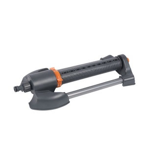 undefined, Rasensprenger Viereckregner 20 Düsen, Rasensprenger 20 Düsen 39 cm grau/orange