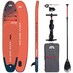 Aqua Marina, Aqua Marina - Aufblasbares SUP Monster All-Around iSup - Rot, Aqua Marina Stand Up Paddle MONSTER 366 cm