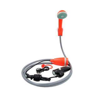 undefined, Campingdusche mit Tauchpumpe orange