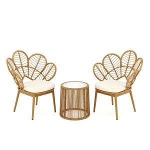 undefined, Gartenmöbel Set aus Rattan COSIMA