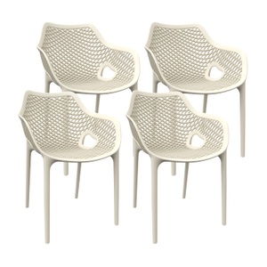 undefined, Gartenstuhl MATS 4er Set beige
